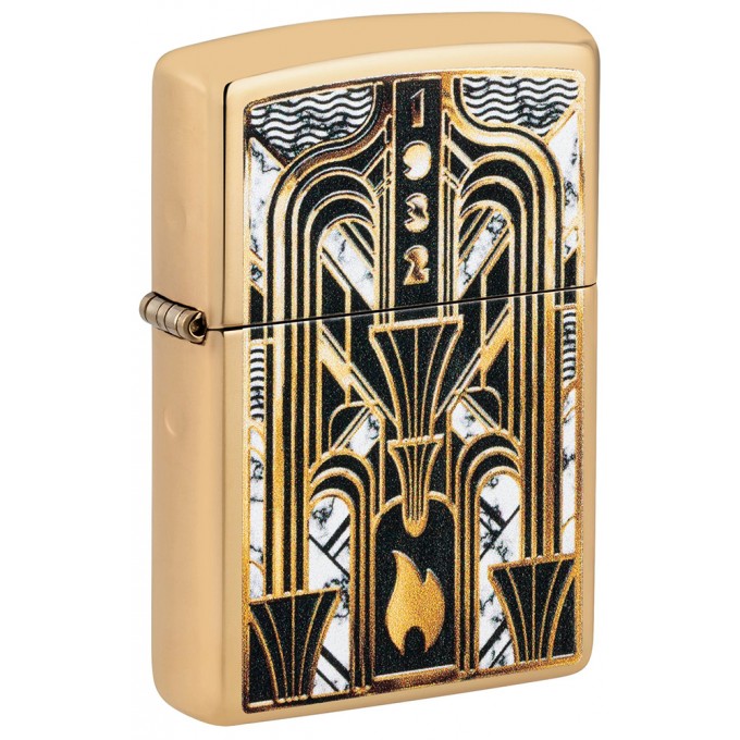Зажигалка ZIPPO ART DECO FLAME 46585